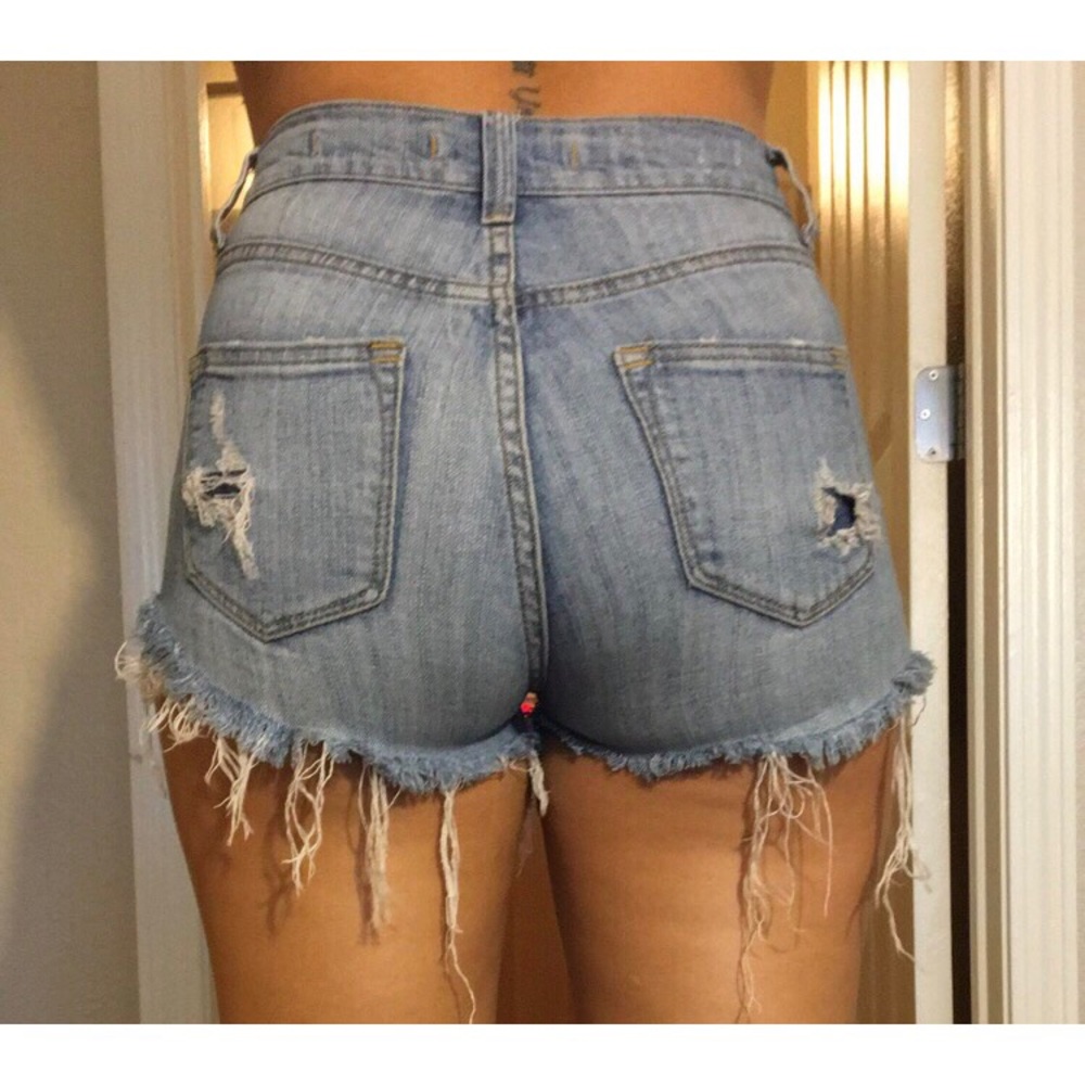 Euning jean shorts